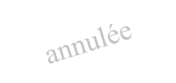 annulée